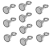 Effetool 10 pcs 16mm x 30mm 5kg néodyme récupération aimant métal détecteur griffe Crochet Aimant