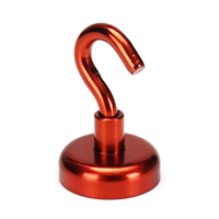 Effetool 25mm 22KG Aimant néodyme support magnétique rouge / jaune / bleu Aimant crochet