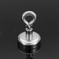 Effetool 25mm x 36mm 22 kg aimant de récupération de néodyme métal détecteur griffe crochet aimant
