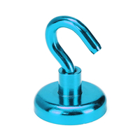 Effetool 32mm 34KG Porte-crochet magnétique Aimant en néodyme Aimant en crochet bleu