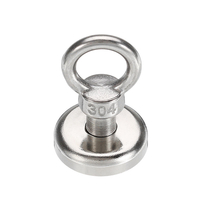 Effetool 32x48mm 34 kg aimant de récupération au néodyme anneau de détecteur de métaux anneau circulaire aimant