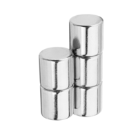 Effetool 5 pcs 12mmx12mm Aimant de Cylindre Rond Rare Terre Néodyme Aimant