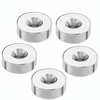 Effetool 5pcs 25mmx10mm 5mm trou rond aimant anneau aimant néodyme terre rare