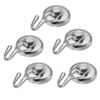 Effetool 5pcs 42mm 68kg flexible détecteur de métaux à aimant de néodyme rotatif