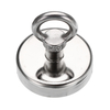 Effetool 75x80mm 165 kg Neodymium Récupération Aimant Détecteur de Métal Eyebolt Anneau Circulaire Aimant