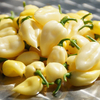 Egrow 30 Pcs / Pack Graines de Poivre Blanc Fruits Piment Reaper Légumes pour Maison Jardin Plante