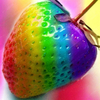 Egrow 300 Pcs / Sac Arc-En-Fraise Graines Géant Fraise Rare Bonsa Organique Fruits Graines Fraises Plantes pour la Mais