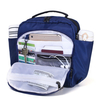 Ekphero Femmes Hommes Nylon Étanche Multi Poches Crossboby Sac Bandoulière