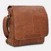 Ekphero Hommes Vintage Flap Design Grande Capacité Sac À Bandoulière Sac À Bandoulière