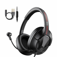 EKSA Air Joy casque de jeu Gamer 3.5mm casque filaire avec microphone antibruit pour Xbox One / PC / PS4/Nintendo Switch