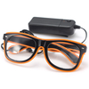 El Fil Néon Lumière LED Lunettes à Obturateur en Forme de Rave Soirée Costume