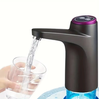 Electric Water Dispenser Pump USB Rechargeable 4W Lightweight Compact Design for Home Kitchen 21.65" Tube Length Multipl