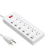ELEGIANT 5V 1A/2.4A 6 ports USB chargeur rapide 6 prise US Jack adaptateur secteur prise de commutation