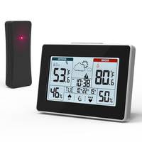 ELEGIANT EOX-9906 tactile intérieur extérieur Station météo réveil calendrier capteur sans fil prévision thermomètre hyg