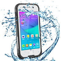ELEGIANT pour Samsung S6 boîtier étanche écran tactile transparent antichoc étui de protection complet