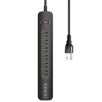 ELEGIANT Prise de charge intelligente 6 positions 4 ports de charge USB pour iPhone 12 Pro Max pour Samsung Galaxy S21 N