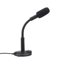 ELEGIANT RGM-03 USB PC microphone enregistrement ordinateur micro avec bouton muet pour ordinateur portable Mac pour dif