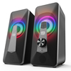 ELEGIANT SR300 PLUS Haut-parleur dordinateur double mode USB filaire bluetooth5.0 10 W son super stéréo lumière RVB