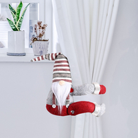 Elf Santa noël fenêtre décoration rideau boucle décoration de noël jouet pour 2020 décor de noël