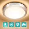 Elfeland AC85-265V 18W 3000K LED plafonniers IP54 étanche intérieur salon chambre lampe