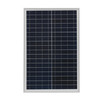 Elfeland P-25 25W 18V Noir / Argent 525 * 350 * 25mm Panneau Solaire Monocristallin de Silicium