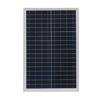 Elfeland P-25 25W 18V Noir / Argent 525 * 350 * 25mm Panneau Solaire Monocristallin de Silicium