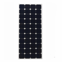 Elfeland panneau solaire semi-flexible monocristallin dEL-38 140W 23V avec le câble de 1.5m