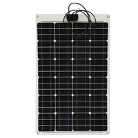 Elfeland® SP-8 60W 12V Monocristallin Flexible ETFT Panneau Solaire à Haute Efficacité