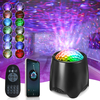 Elfeland USB RGB LED Galaxy Projecteur Light Starry Sky Ocean Music Night Light avec télécommande
