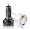 ELOUGH 7A 35W Chargeur de voiture 4 ports Usb Charge rapide Portable QC3.0 Chargeur de voiture pour Iphone XIAOMI HUAWEI