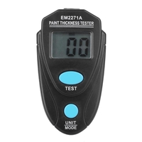 EM2271A Digital Fe / NFe 0.00-2.20mm Mètre de revêtement de jauge dépaisseur pour compteur de voiture Manuel Portab