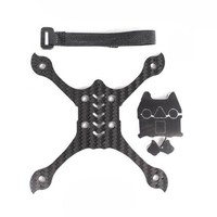 Emax Babyhawk Race Pro 2.5 Pièces de rechange - Emballage de la plaque de fond et support antidérapant et sangle Batteri