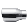Embout de silencieux déchappement de queue de tuyau arrière de voiture en acier inoxydable de chrome de 63mm-102mm