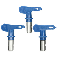 Embouts de pistolet de pulvérisation sans air bleus série 3 13-17 pour embout de pulvérisation de peinture Wagner Atomex