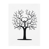 Empreinte digitale Empreinte digitale Arbre de bricolage Mariage Signature Signe Livre dOr Toile Sign-in Arbre Déco