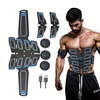 EMS Muscle Stimulator Abdominal Shaping Belt Muscle Exercise Instrument Abdominal Muscle Patch Fitness Equipment for Men