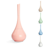 Ensemble de brosse de toilette amovible salle de bain poignée en plastique support en forme de vase brosses de nettoyage