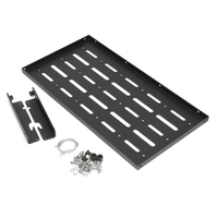 Ensemble de filet de rangement pour coffre arrière à panneau arrière rabattable en métal pour voiture,  Jeep Wrangler JK