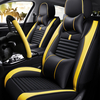 Ensemble de housse de siège de voiture automatique en cuir PU