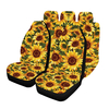 Ensemble de housses universelles pour siège dauto 5 places Sunflower,  partie intérieure lavable en polyester