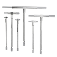 Ensemble de jauge télescopique 6pcs 8-150mm Cylindre réglable Mesure du diamètre intérieur