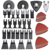 Ensemble de lames de scie multitool oscillant 14 ou 108 pièces pour outils oscillants Fein Dremel Makita