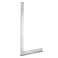 Ensemble de mécanicien à angle droit de 90º carré pour machiniste,  500 x 280 mm,  avec règle angulaire en acier trempé et