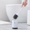 Ensemble de nettoyant pour brosse et support de toilette TPR