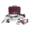 Ensemble de perceuse électrique CREST Professional Red 12V Lithium avec boîte à outils en plastique