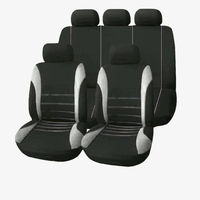 Ensemble de protection de housse de siège avant / arrière universel pour voiture,  camion fourgon lavable SUV