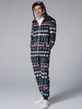 Ensemble de pyjama à capuche de vacances pour homme