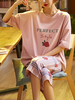 Ensemble de pyjama à manches courtes pour femmes de grande taille