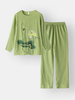 Ensemble de pyjama respirant lâche pour femmes en coton et lin Softies Loungewear Ensemble long