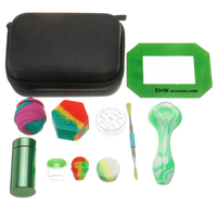 Ensemble de sac à fumer multifonctionnel 12 en 1 ensemble de roulettes Hoookah tuyaux cadeau pour fumeur